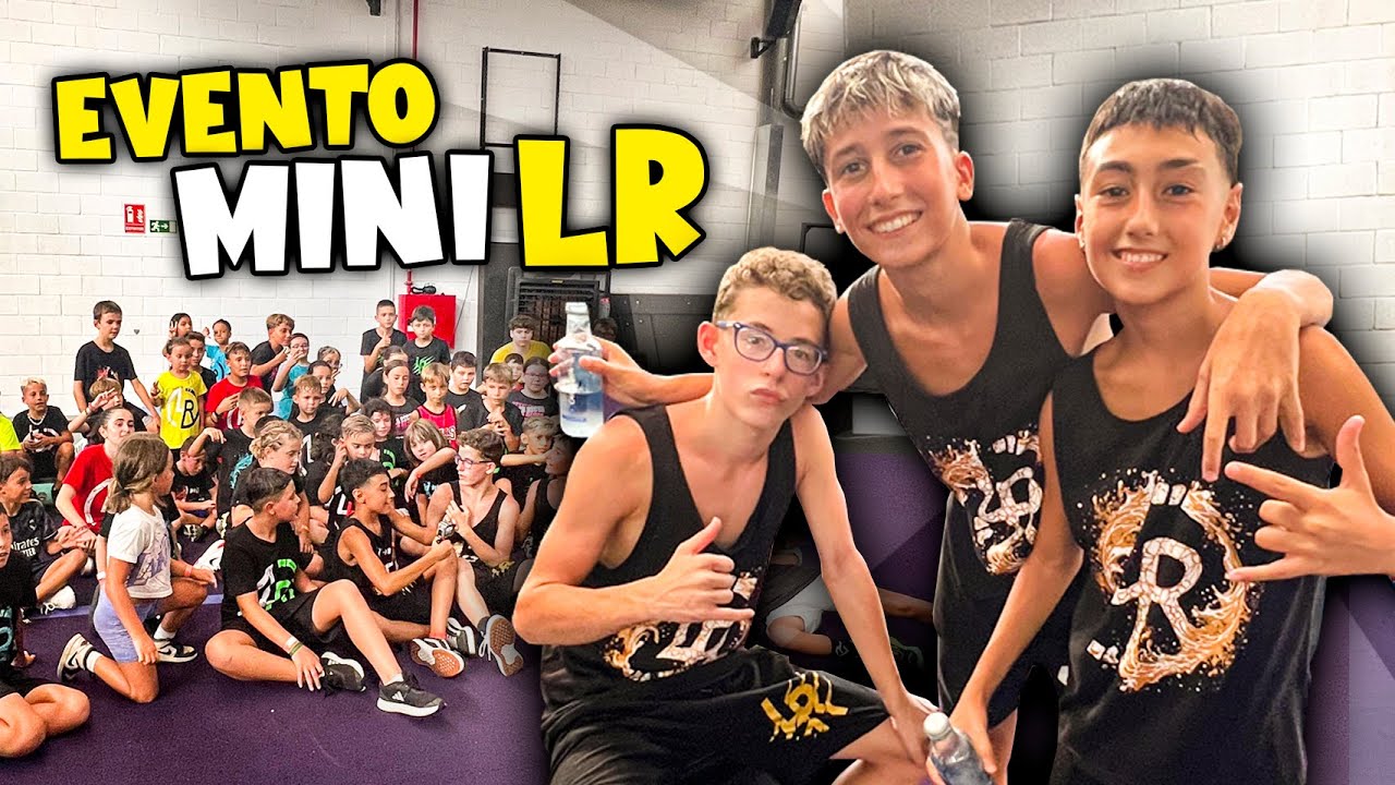 Mi PRIMER EVENTO en el GIMNASIO de ALEX SEGURA 😱 ( La mini LR )