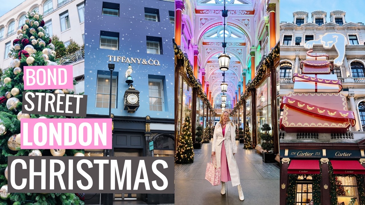 New Christmas on Bond Street for 2025 - Cartier, Ralph Lauren, Tiffany & more!