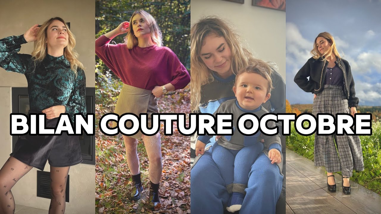 🪡 Bilan couture octobre 🪡