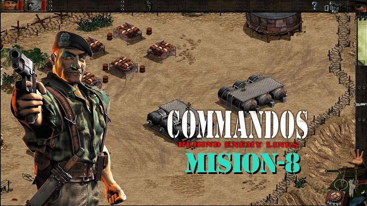 Commandos - Tras las lineas enemigas - MISION 8 En Español