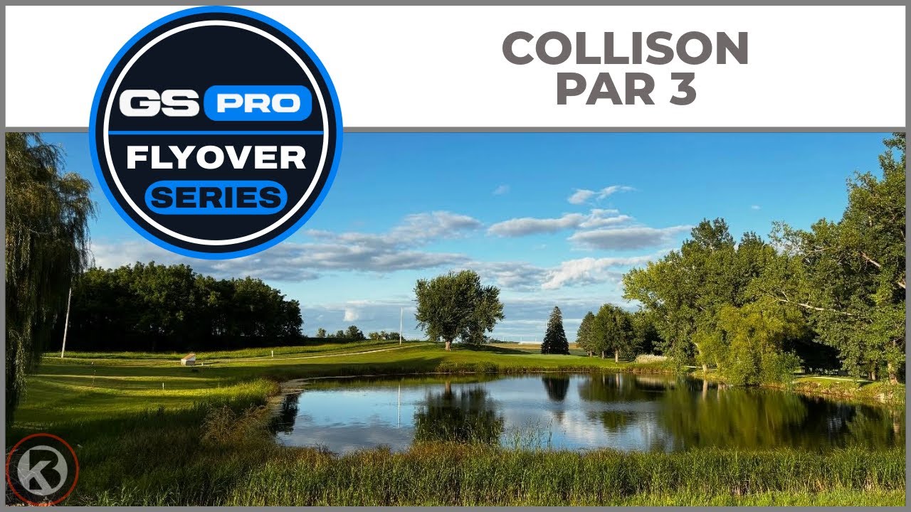GSPro Course Flyover - Collison Par 3 - Designed by Peter Collison
