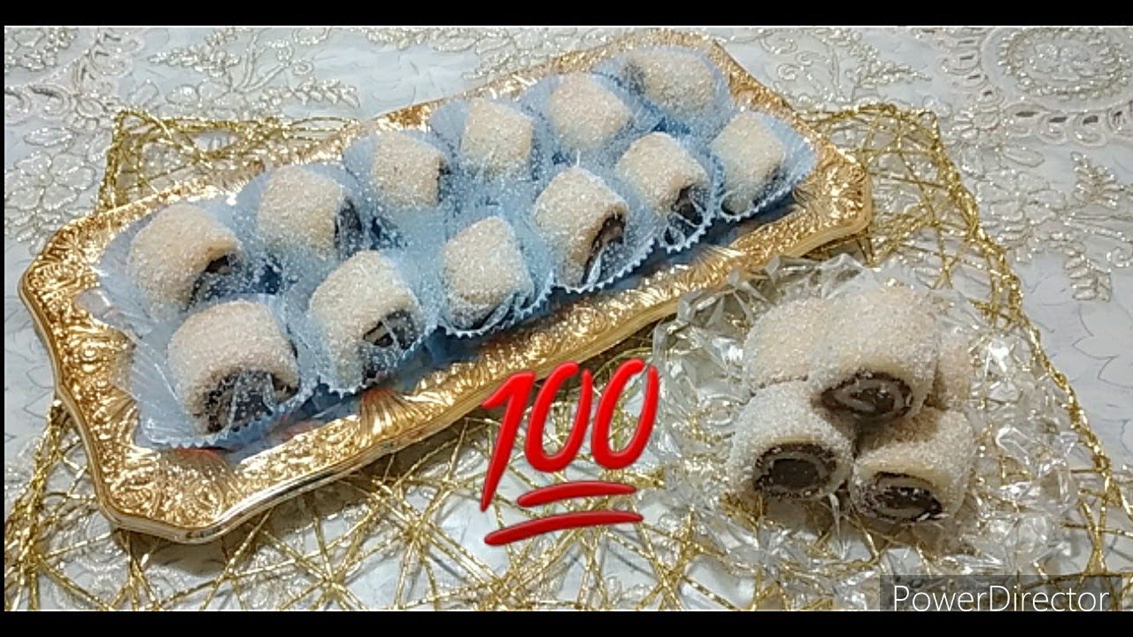 بشوية غرس حضري ألذ حلوى لعيد الأضحى😍🐏رولي بالتمر سهل وسريع🕘والبنة في البساطة😋