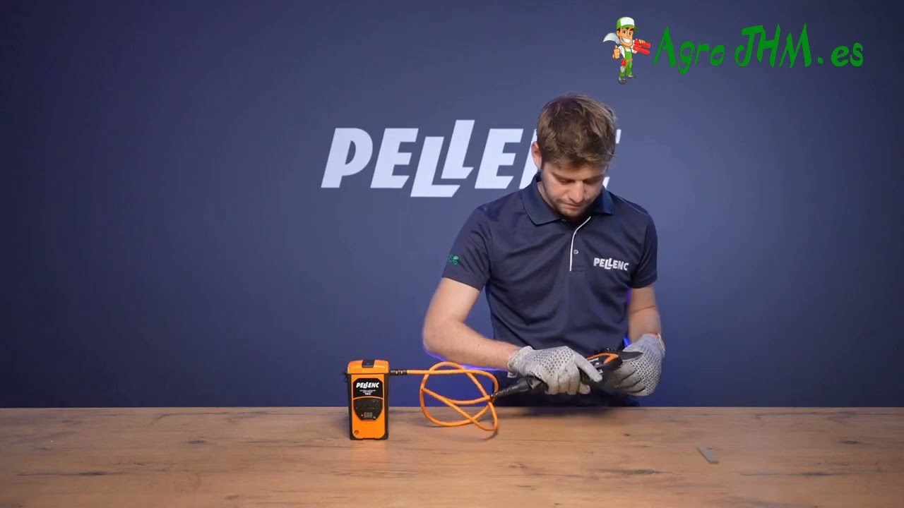 Funcionamiento y Mantenimiento Tijera Pellenc C35
