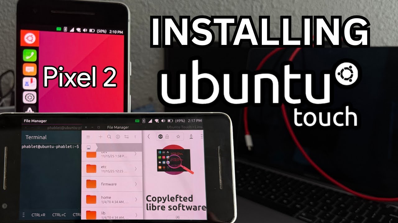 Установка Ubuntu Touch на Google Pixel 2