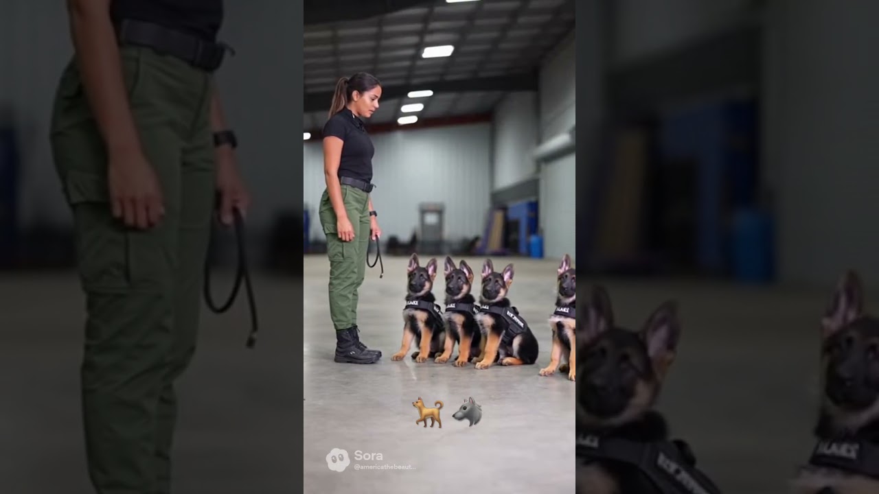 German shepherd k9 puppies training #k9 #k9training #germanshepherd #dog #trending #fypシ #viral