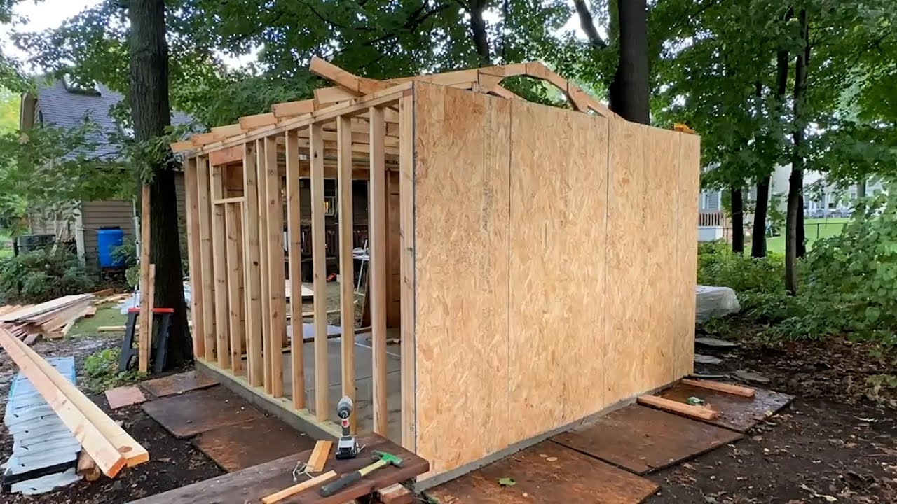 Workshed Build Pt  2
