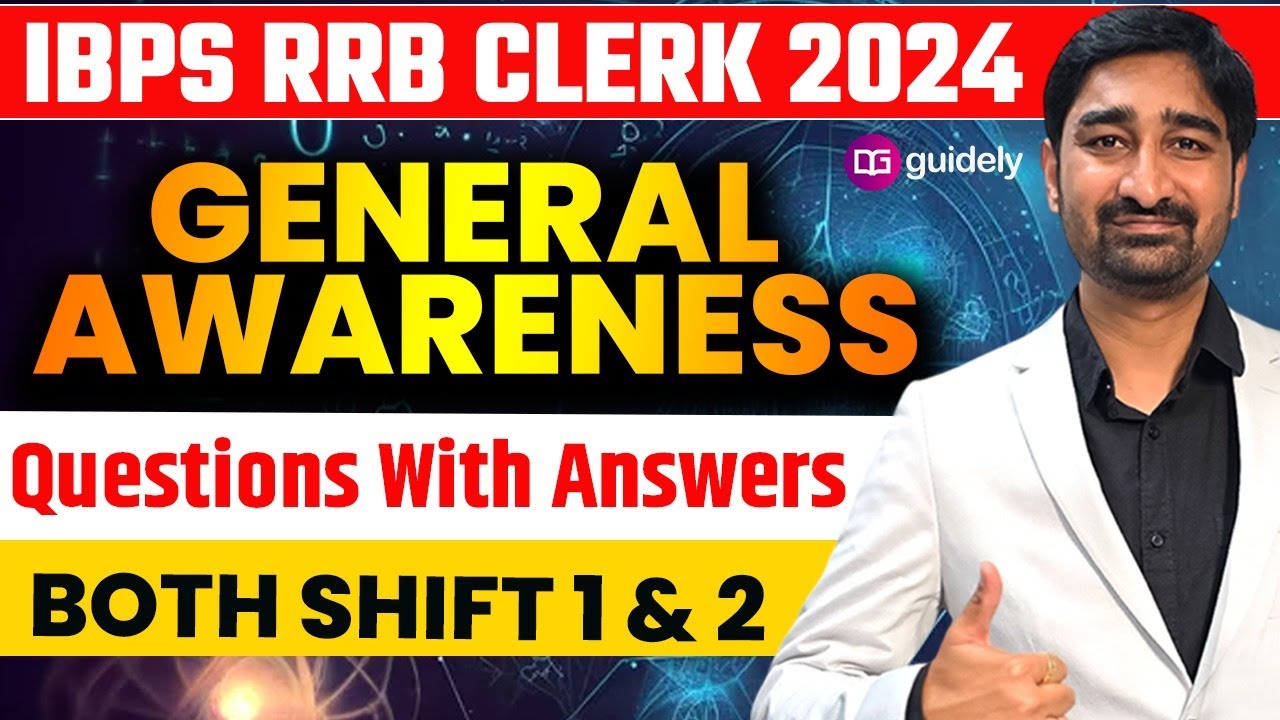 Complete GA Questions Asked in IBPS RRB Clerk Mains 2024 | General Awareness | Aditya sir