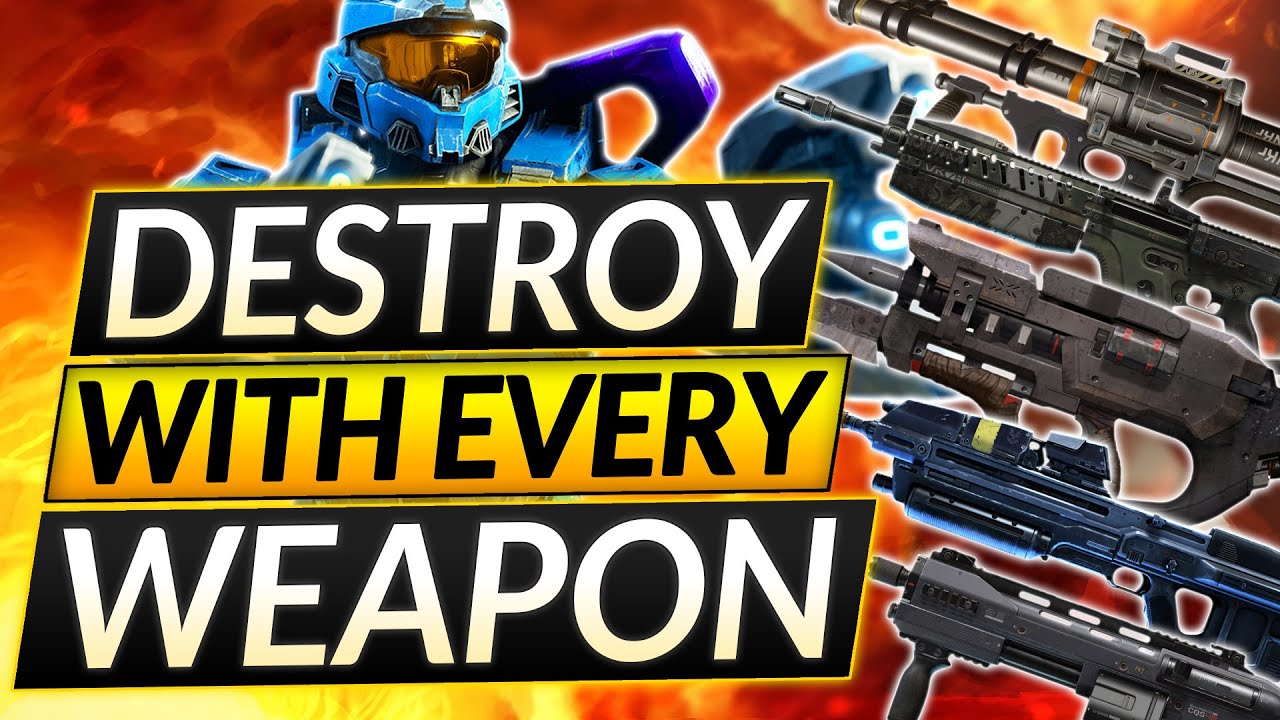 1 PRO TIP for EVERY WEAPON in Halo - ALL GUNS Explained and Ranked - Halo Infinite Guide