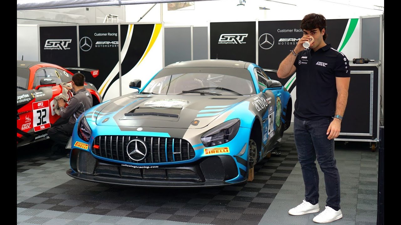 Onboard Race Start at IMOLA/Mercedes AMG GT4