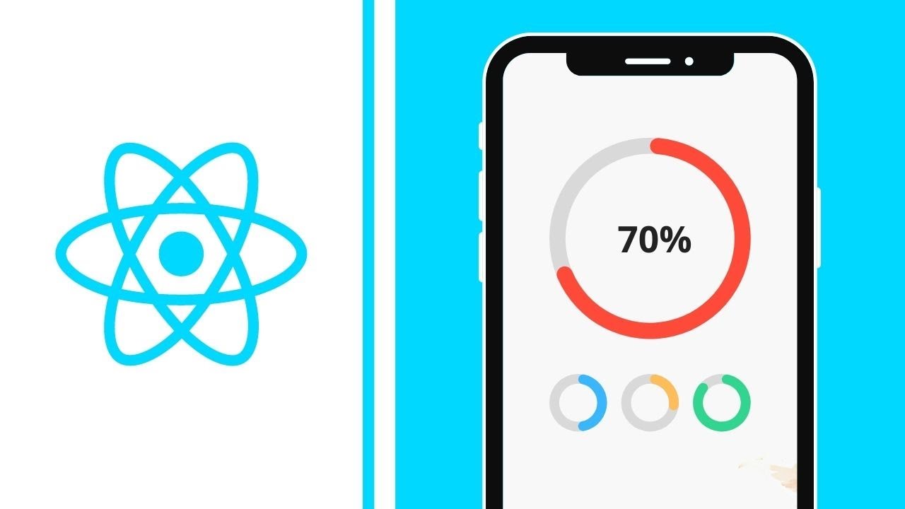 Учебное пособие по созданию кругового индикатора выполнения в React Native