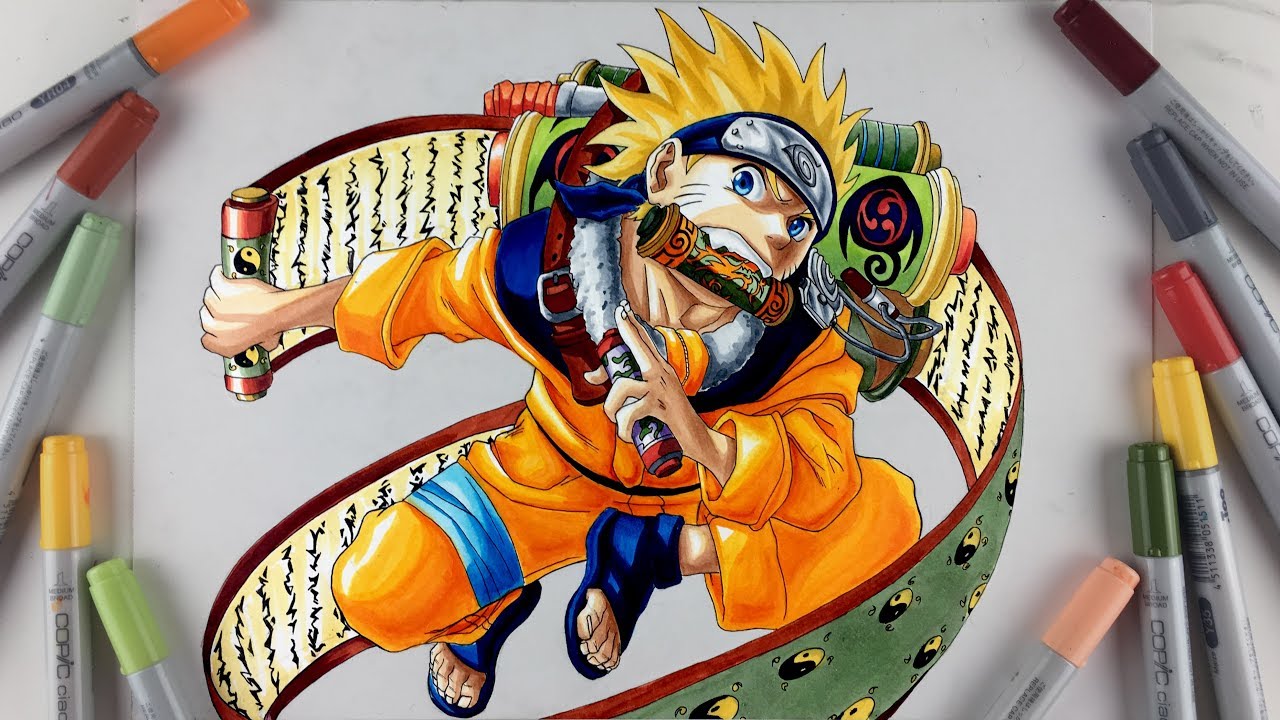 Drawing NARUTO Uzumaki