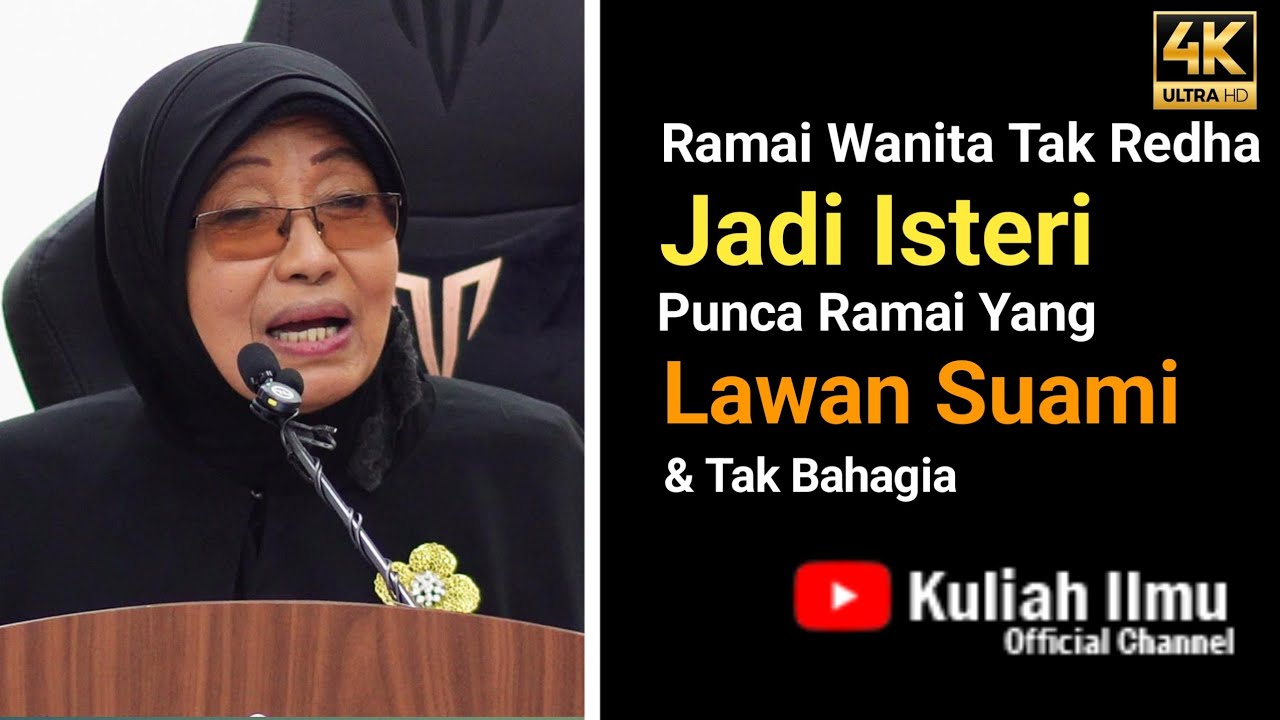 Ramai Wanita Tak Redha Jadi Isteri Punca Ramai Yang Lawan Suami & Tak Bahagi | Ustazah Robiah Hamzah