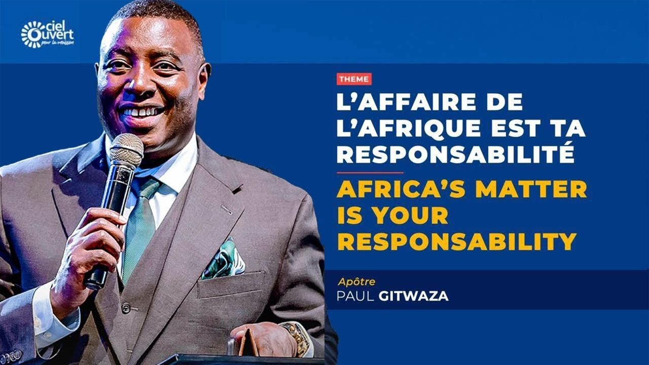 Afrique lève-toi:  Apôtre Dr Paul Gitwaza| 03 Août 2025 à l'Eglise Vase d'Honneur