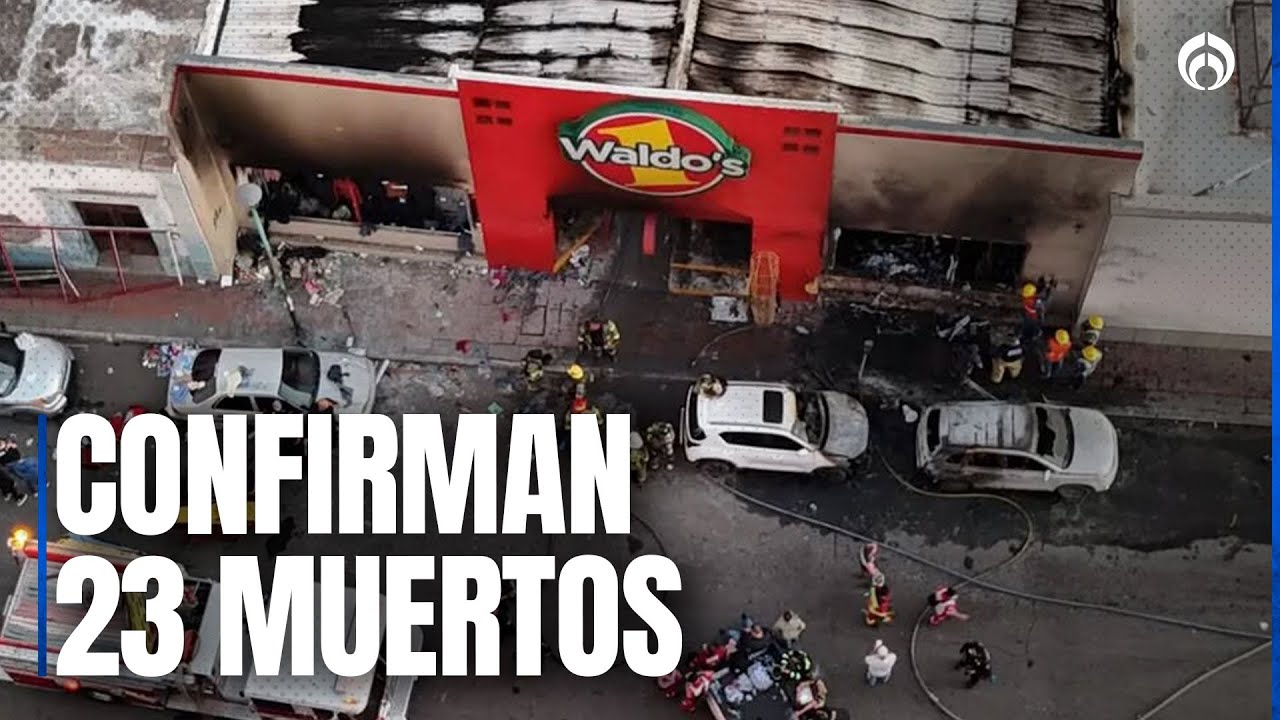 Tragedia en Hermosillo: Explosi&oacute;n en un Waldo's deja 23 personas fallecidas y 12 heridas
