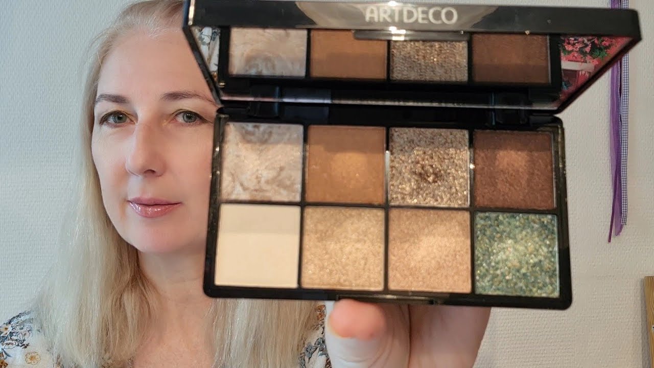 ARTDECO Goddess of the Sun Eyelights Palette 2024. Палетка Египетская богиня солнца от Artdeco Очень