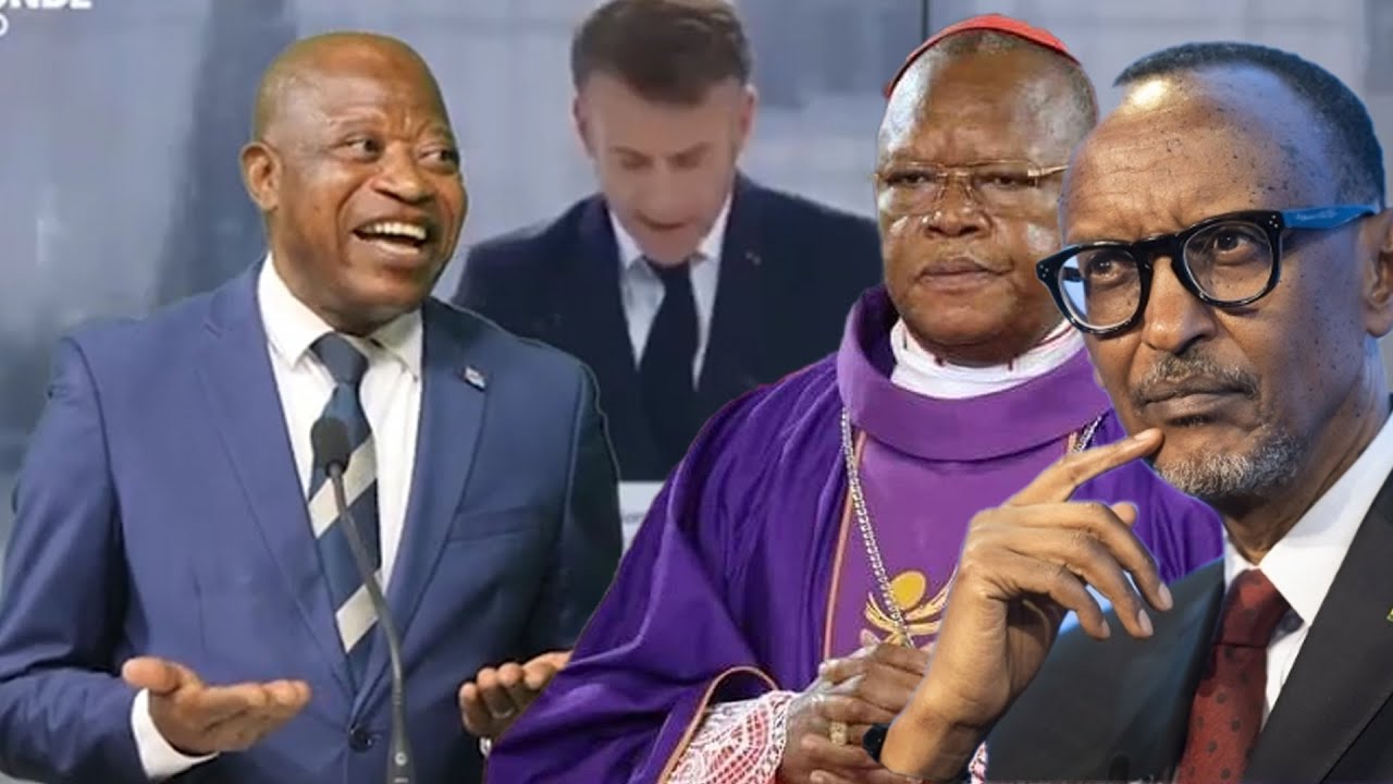 CHANGEMENT DE LA CONSTITUTION: PROF ANDRÉ MBATA EN COLÈRE RECADRE CARDINAL AMBONGO, EMMANUEL MACRON
