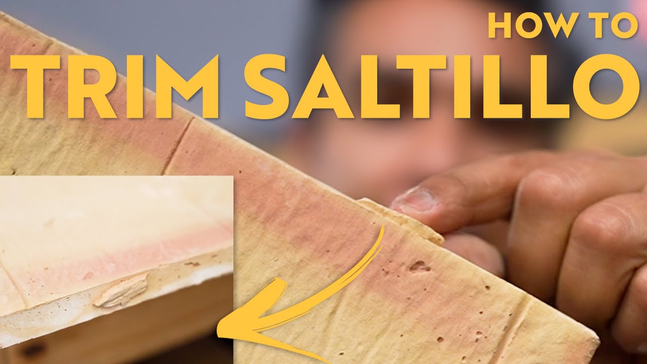 How To Trim Tile | Repair Saltillo Tile | Tile 101 by Clay Imports