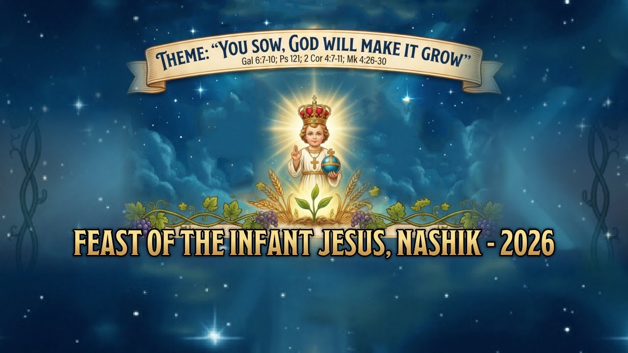 Feast Day || English Mass & Novena || 14 February 2026 || Infant Jesus Shrine Nashik || 5pm ||