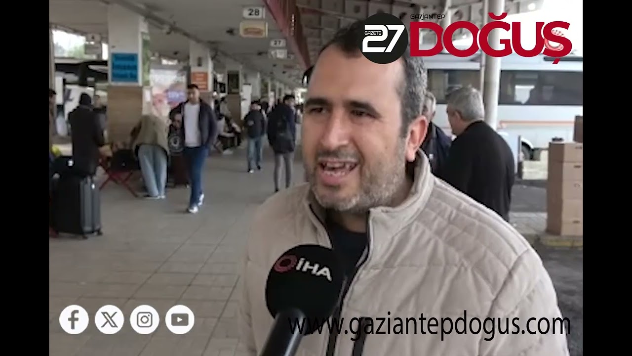 Gaziantep’te Bayram Göçü Başladı #Bayram #Göç #Başladı #Ramazan