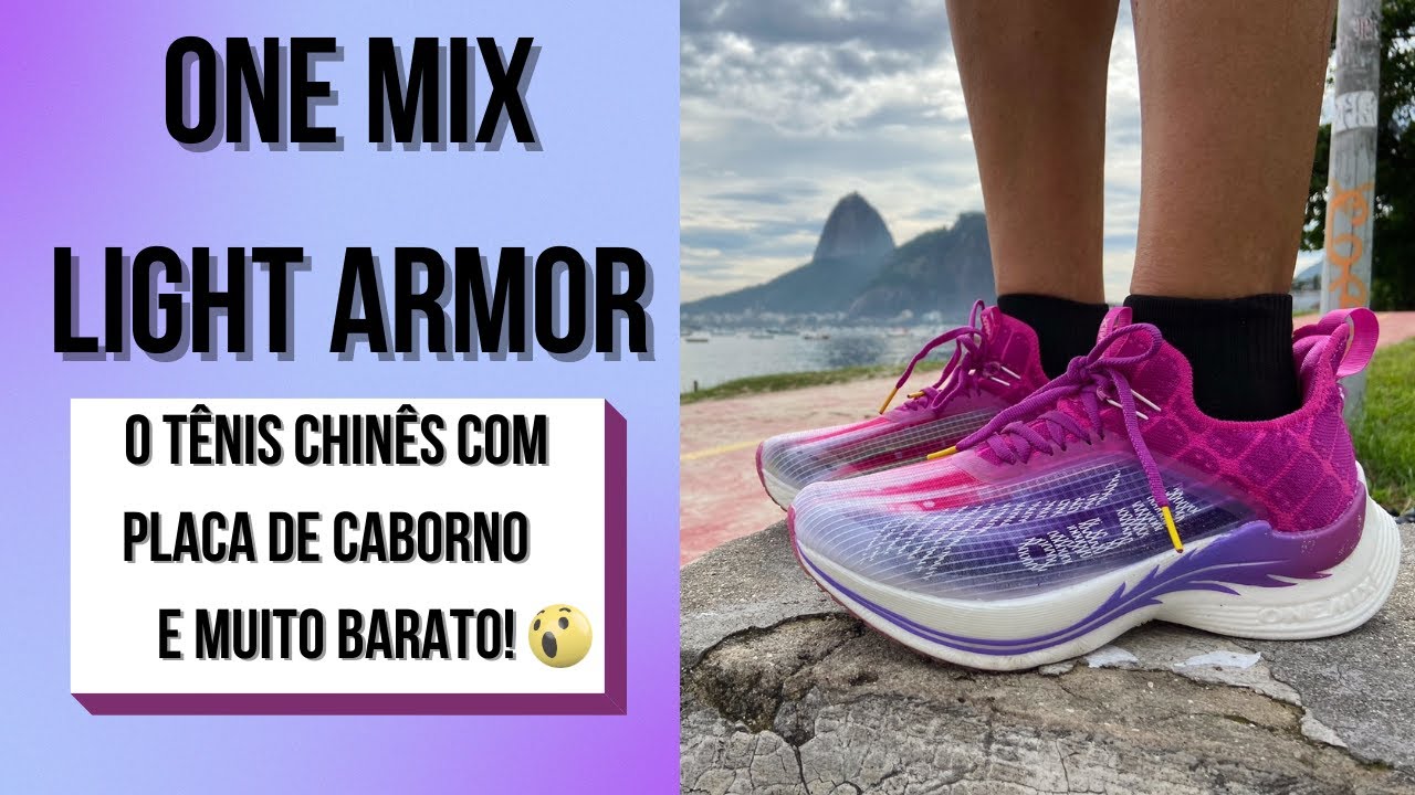 ONE MIX, O TÊNIS CHINÊS DE PLACA DE CARBONO // Será o melhor custo-benefício do mercado??
