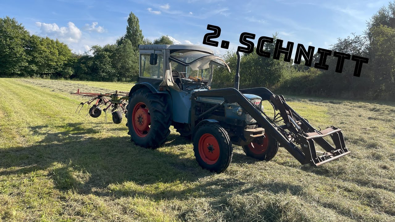 FarmVlog# 31 |  Der 2. Schnitt wird gemäht