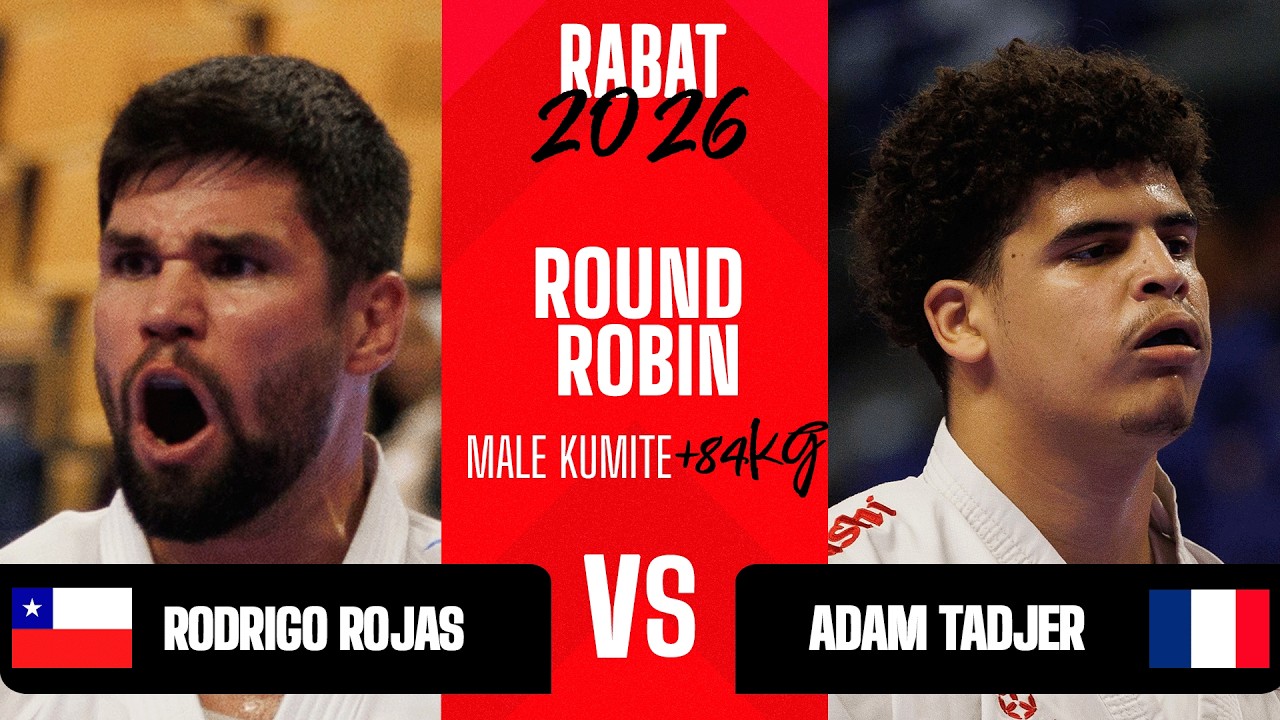 Rodrigo Rojas&rsquo; Stunning 15 Sec Comeback | 10-9 vs Adam Tadjer | Karate One Premier League Rabat 2026