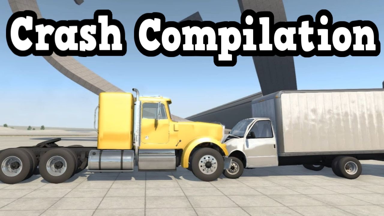BeamNG Drive - My Best 8 Crash Test Videos in One