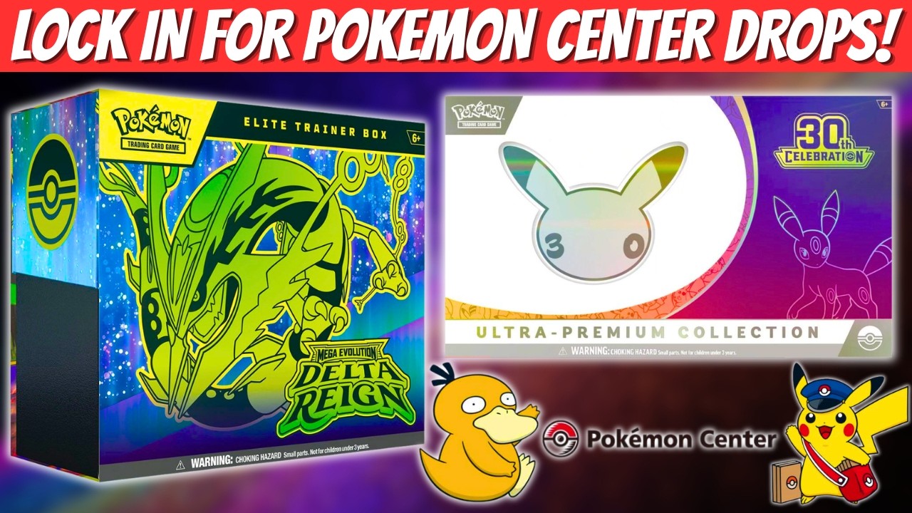 Multiple Pokemon Center Drops This Week?! + Market Update