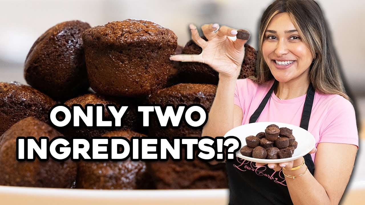 Low Carb Brownie Bites | Less Than 100 Calories | Healthy Desserts