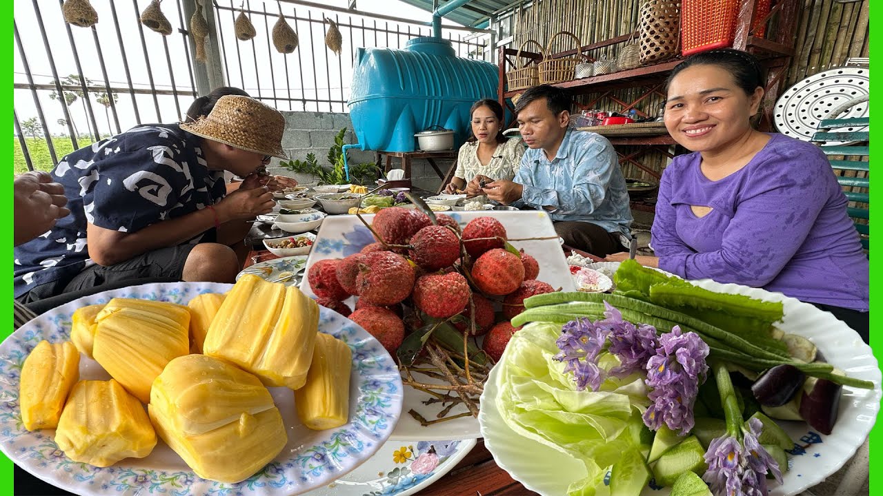 Khmer Village USA And Seyha'S Family  To Visit Thyda!  អាហារពេលព្រឹកមីលាក់ខ្លួន រួចហើយអាហាររួមគ្នា