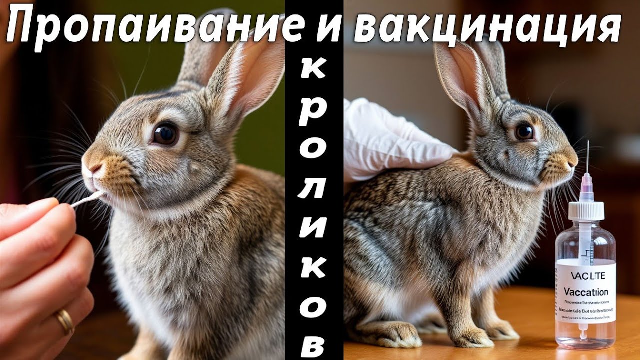 Гайд по пропойкам и вакцинации кроликов