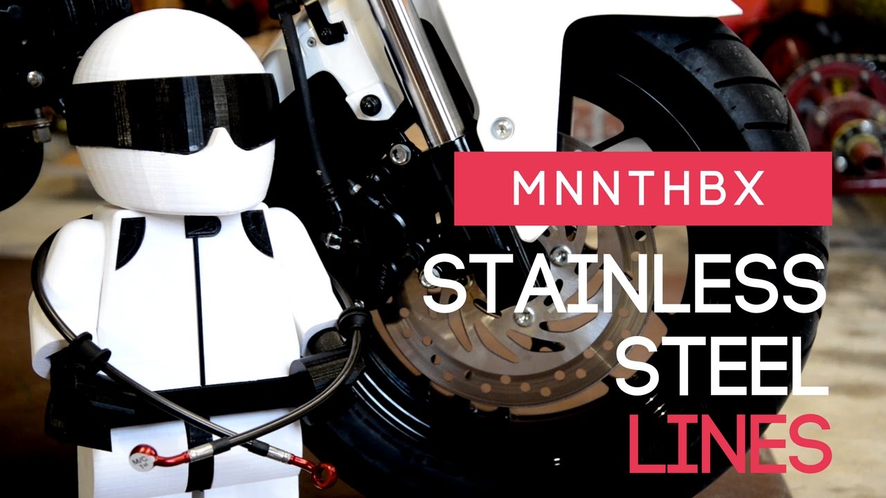 MNNTHBX Stainless Steel Lines | Honda Grom