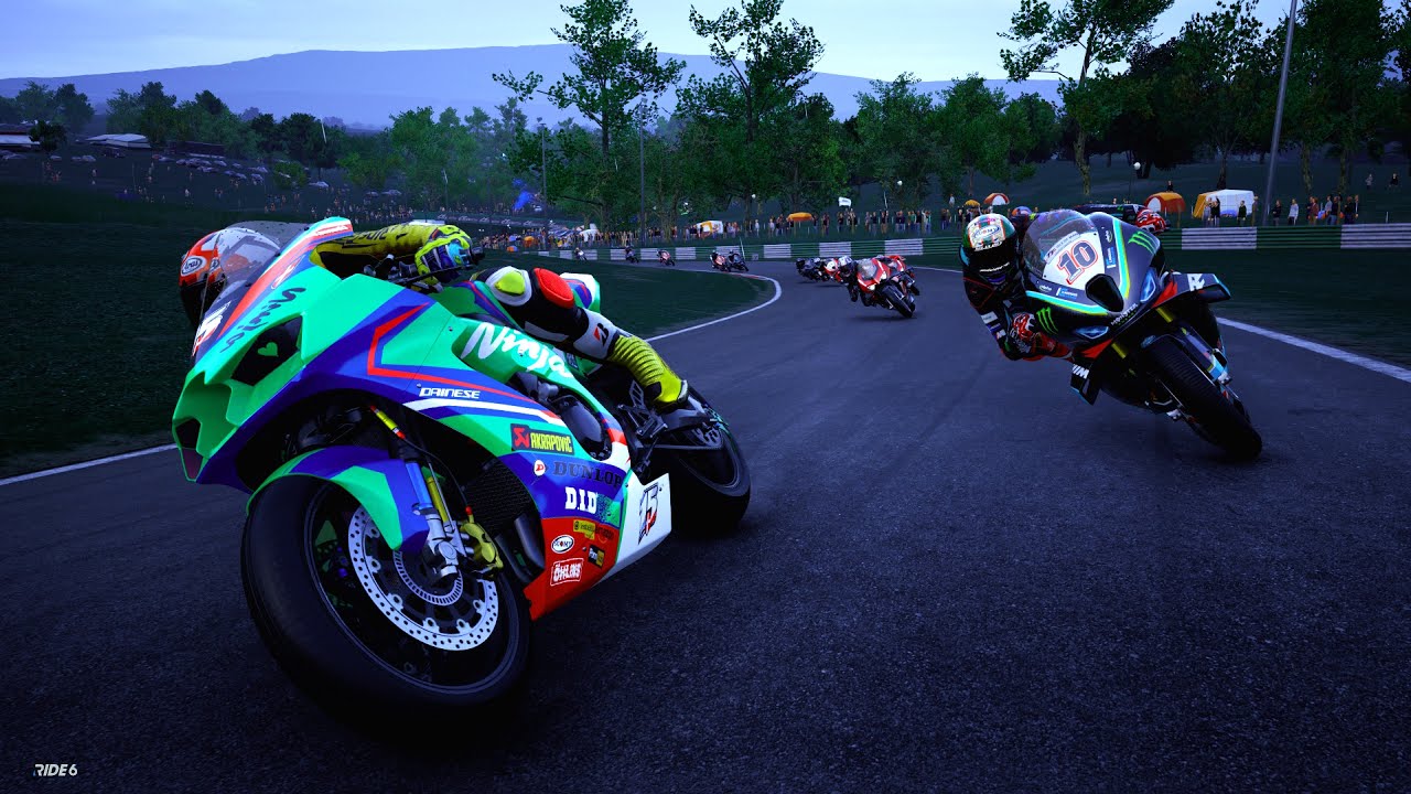 RIDE 6  雨のCadwell Parkはテクニカルで熱い Kawasaki NINJA ZX-10RR 2024