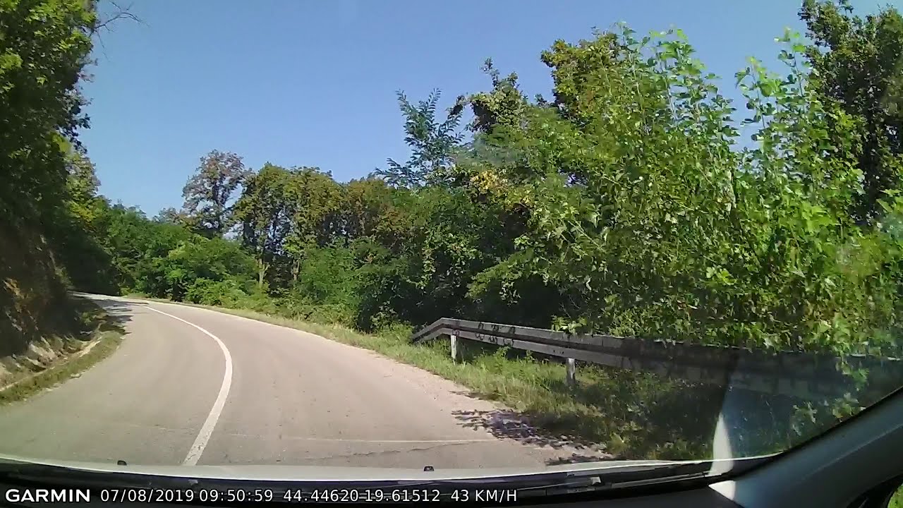 DRIVE #720: Koceljeva-Osečina (Serbia) (timelapse 4x) *Read Description*