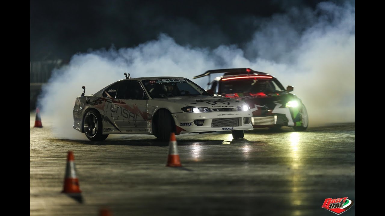 Ahmad Daham at Drift UAE Round 3 - Vs Ahmed AlAmiri, Jihad Hassan, Ahmad Al Rumaithi