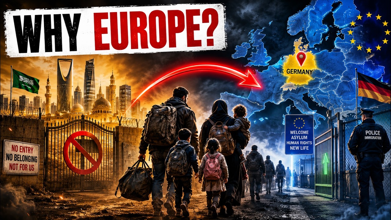 Why Muslims Flee to Europe, Not to Rich Muslim Countries | EndGame Analysis