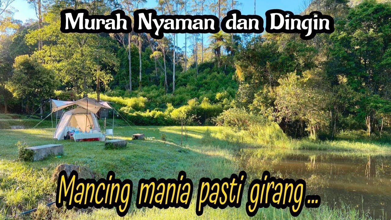 Camping NYAMAN di DEPAN TALAGA dan VIEW GUNUNG PATUHA &ldquo;GREEN HILL PARK&rdquo; 