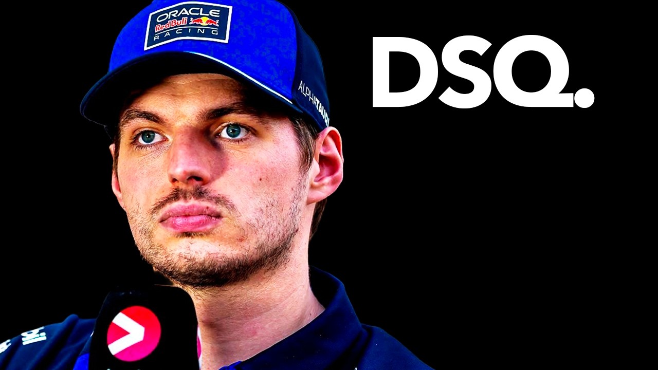 BREAKING: VERSTAPPEN DISQUALFIED!