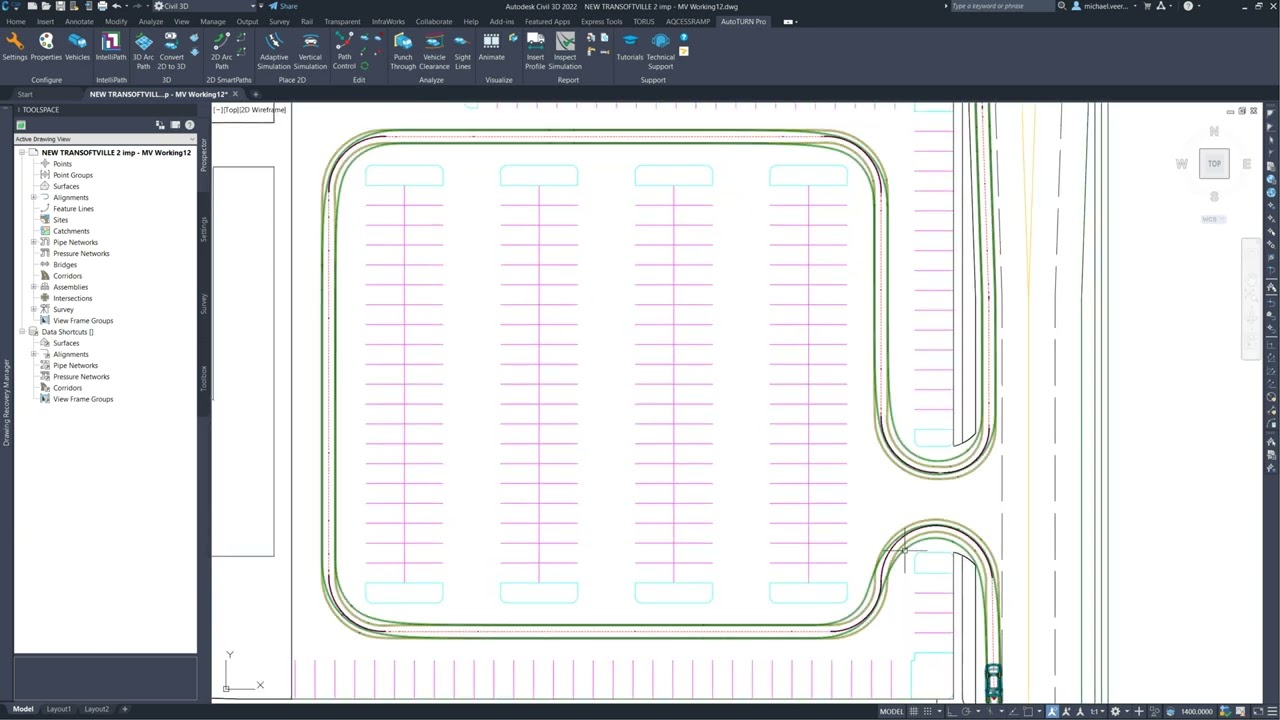 AutoTURN - Place Adaptive Simulation and Offsets