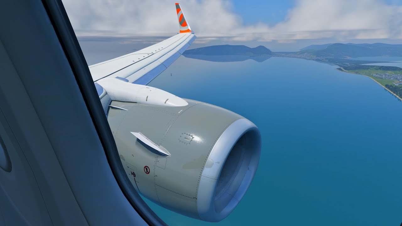 GOL B737-700 Aproximação Final Aeroporto de Florianópolis-SBFL X-Plane 12