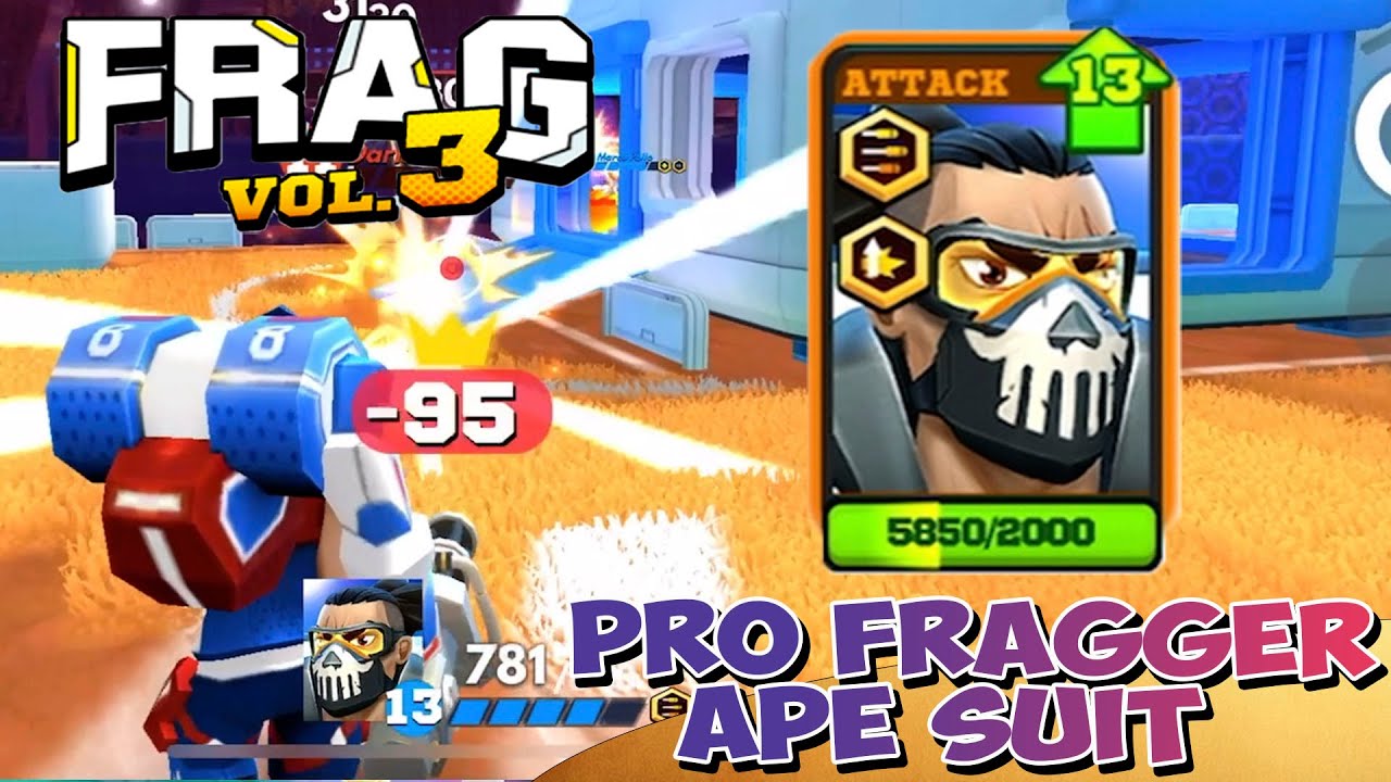FRAG Pro Shooter - Pro FRAGGER APE - Suit😎🔥Gameplay Walkthrough🔥(iOS,Android)