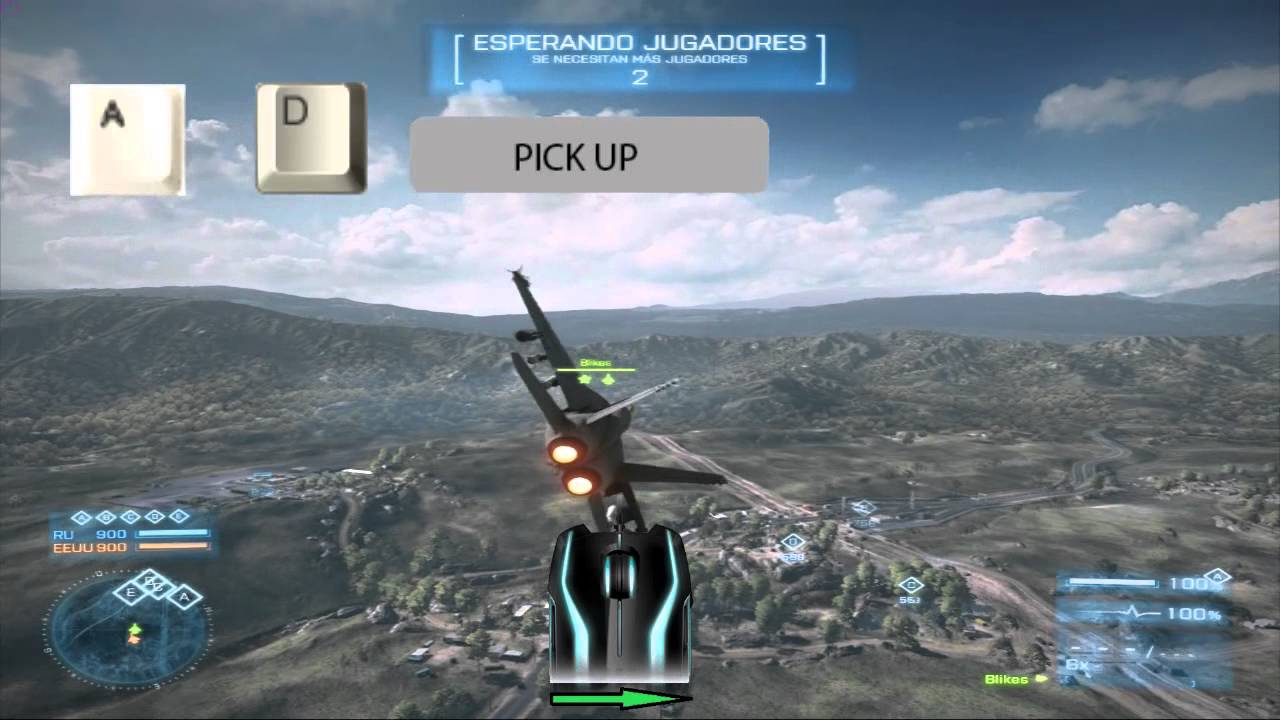 BF3 Jet Tutorial: Scissors