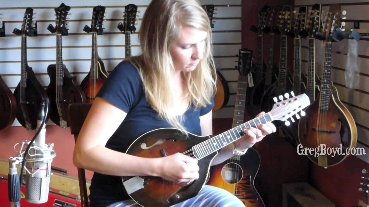 1980 Givens A-5 Mandolin, fiddle tune Liberty