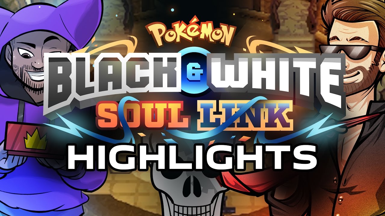 Основные моменты случайной связи душ в Pokemon Black and White от TheKingNappy и ShadyPenguinn
