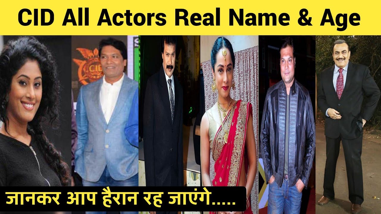 CID All Actors Real Name & Age ? / CID Abhijeet, Daya, Purvi, Dr. Tarika #cid