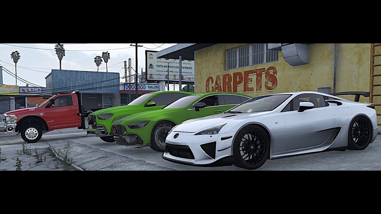 (SGM REPO) Техническое обслуживание буксировочного судна и NURBURGRING LFA 2012 года в NRP V5.5 (...