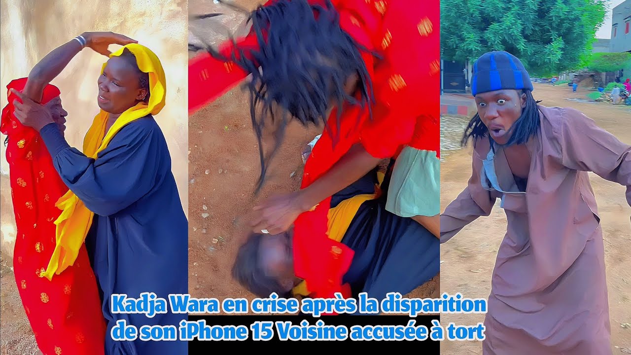 Kadja Wara en crise après la disparition de son iPhone 15 📱😂 | Voisine accusée à tort