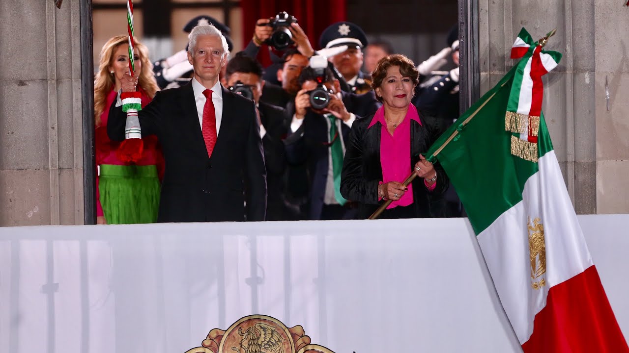 Ceremonia del Grito de Independencia.  🔔