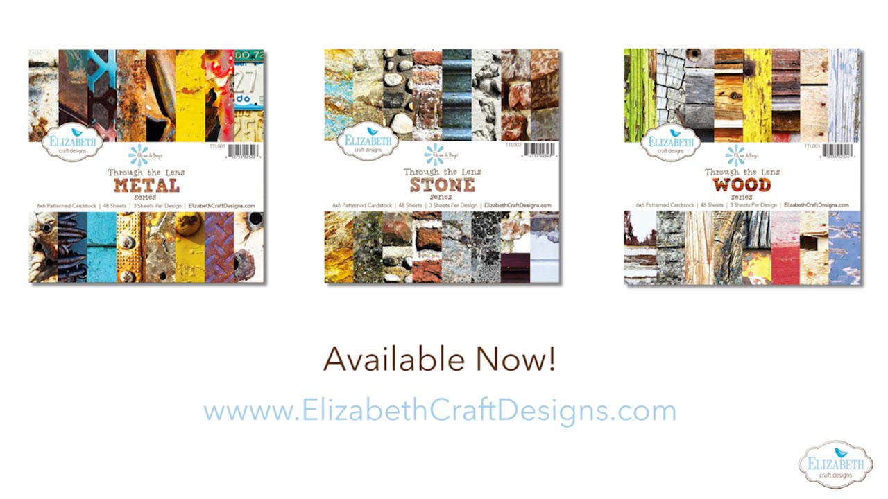 Els van de Burgt Studio's Through the Lens Patterned Cardstock