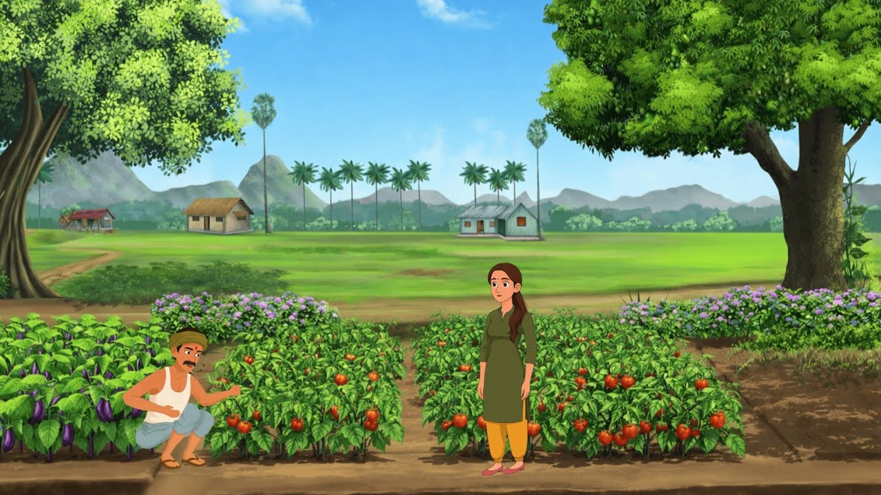 ईमानदार किसान || Imandar kisan || Hindi Kahani || Moral Story || catoon story || Hindi Kahani 